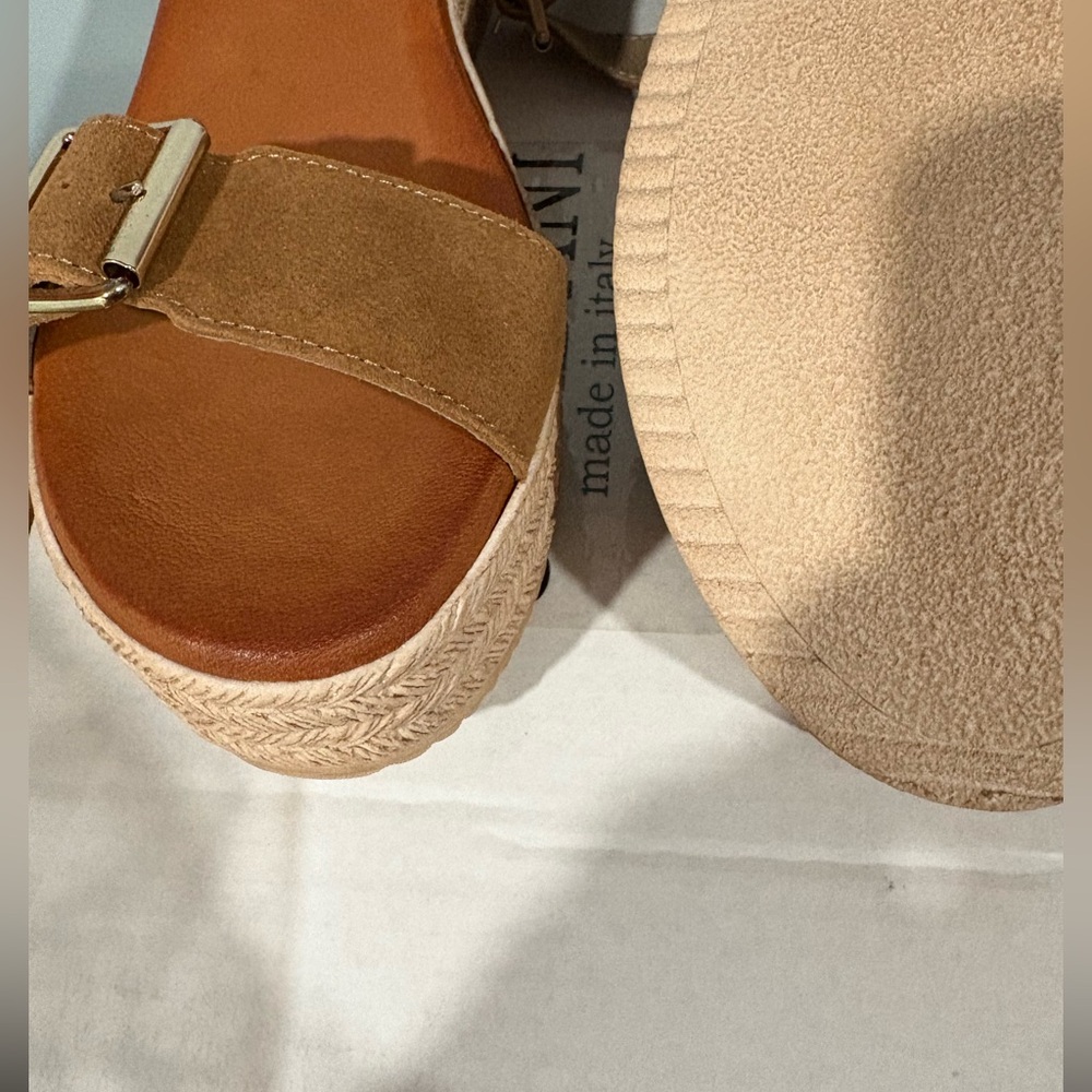 Cordani Betsy Espadrille Wedge Sandal | Color: Cuero Suede | size 38 & 41 - Picture 5 of 5